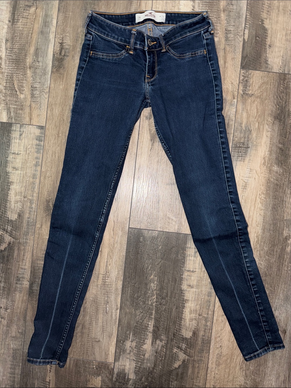 Hollister Dark Blue Women's Skinny Jeans